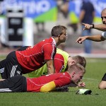 Bildnummer: 13920543 Datum: 05.07.2013 Copyright: imago/MIS
05.07.2013, Fussball 1.Bundesliga 2013/2014, Trainingslager FC Bayern München im Trentino (Italien), 2.Tag, Training am Vormittag. v.li: Xherdan Shaqiri (Bayern München) lauscht den Ausführungen von Trainer Pep Guardiola (Bayern München). ; Fussball GER 1 BL 2013 2014 Training Trainingslager xcb x0x 2013 quer Fussball Soccer Football Herren Männer Fußball Deutschland 1.Liga Liga1 saison 2013 / 2014 13/14 saison1213 2013/14 Training Trainingslager Saisonvorbereitung FCB FC Bayern Arco Trentino Südtirol Riva Diskussion Diskutiert redet reden Taktik Anweisungen Gestik Gespräch
Image number 13920543 date 05 07 2013 Copyright imago MIS 05 07 2013 Football 1 Bundesliga 2013 2014 Training camps FC Bavaria Munich in Trentino Italy 2 Day Training at Morning v left Xherdan Shaqiri Bavaria Munich listens the Remarks from team manager Pep Guardiola Bavaria Munich Football ger 1 BL 2013 2014 Training Training camps x0x 2013 horizontal Football Soccer Football men Men Football Germany 1 League Season 2013 2014 13 14 2013 14 Training Training camps pre Season training FCB FC Bavaria Arco Trentino South Tyrol Riva Discussion discussed talking about talk Tactics Instructions Gesture Conversation